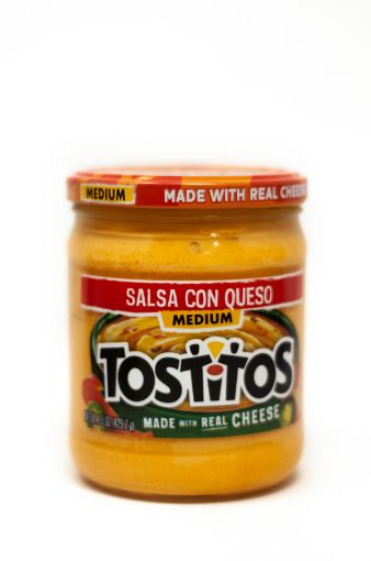 Imagen de SALSA TOSTITOS MEDIUM CON QUESO 425.2 G