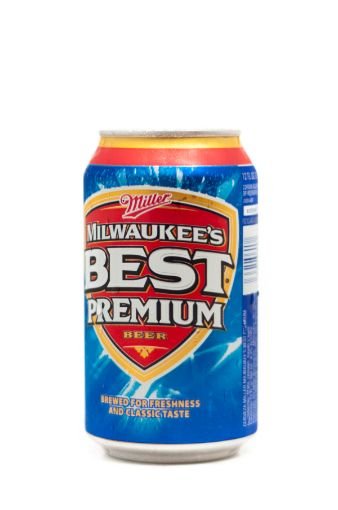 Imagen de CERVEZA MILLER MILWAUKEES BEST PREMIUM 355 ml