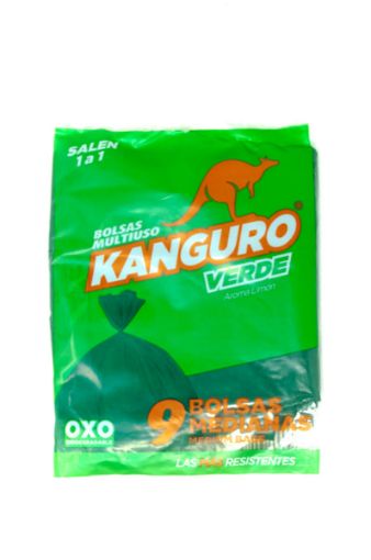 Imagen de BOLSA KANGURO PARA BASURA MEDIANA 9 UND