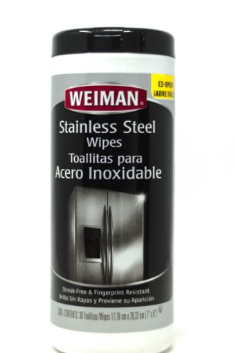 Imagen de TOALLITAS WEIMAN PARA ACERO INOXIDABLE 30 und 