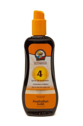 Imagen de BRONCEADOR SOLAR AUSTRALIAN GOLD EN ACEITE SPF 4 237 ml 