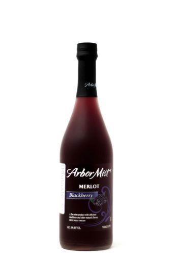 Imagen de VINO TINTO ARBOR MIST BLACKBERRY MERLOT 750 ML