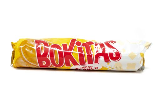 Imagen de GALLETA POZUELO BOKITA TUBO RELLENA QUESO BLANCO 144 G