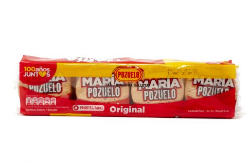 Imagen de GALLETA MARIA TUBO 8 UND 168.00 g 