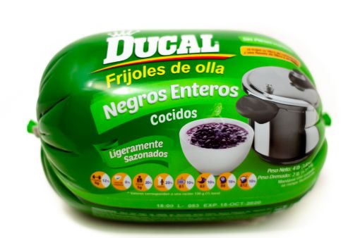 Imagen de FRIJOL DUCAL NEGRO ENTERO DE OLLA COCIDO & SAZONADO 910 G