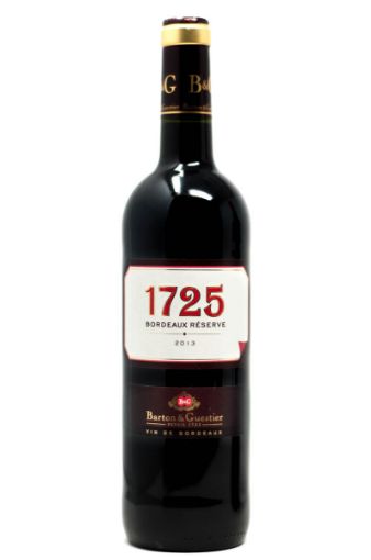 Imagen de VINTO TINTO B&G 1725 BORDEAUX CABERNET MERLOT 750.00 ML