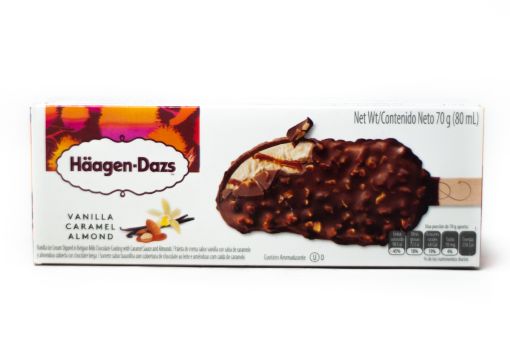 Imagen de PALETA DE HELADO HAAGEN DAZS VAINILLA & CARAMELO 80 G