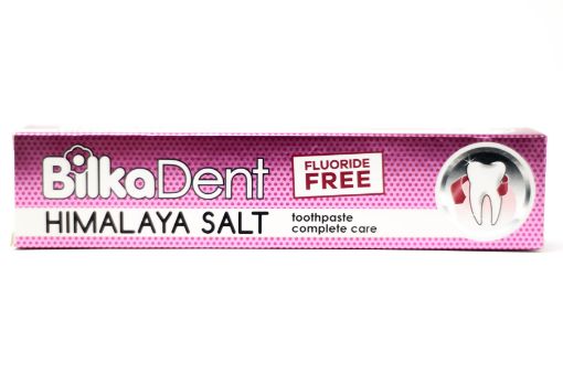 Imagen de CREMA DENTAL BILKADENT LIBRE DE FLUOR CON SAL DEL HIMALAYA 75 ML