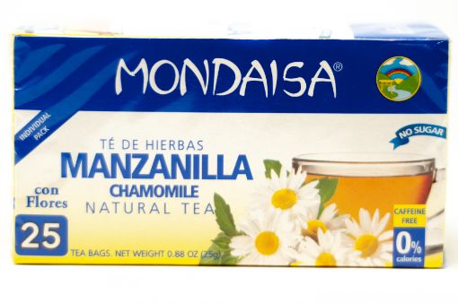 Imagen de  TÉ DE MANZANILLA MONDAISA CON FLORES 25 UND 25.00 G