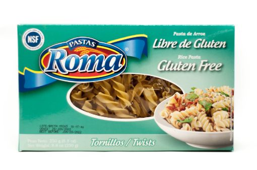 Imagen de PASTA ROMA TORNILLOS LIBRE DE GLUTEN 250 g