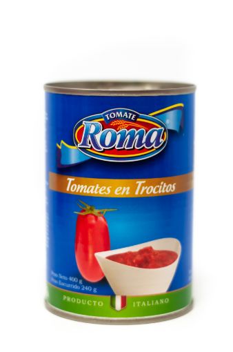 Imagen de TOMATE ROMA TROCITOS LATA 240 G