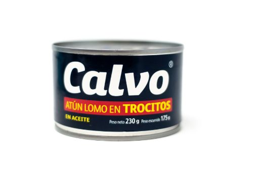 Imagen de ATÚN CALVO LOMO EN TROCITOS EN ACEITE 175 G