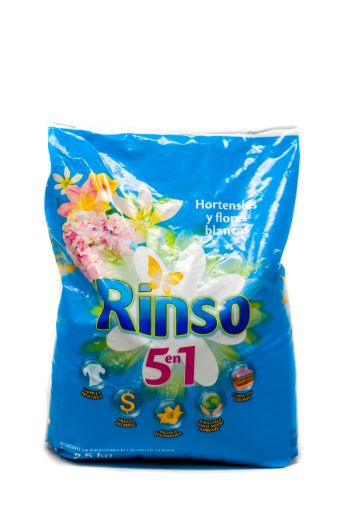 Imagen de DETERGENTE RINSO EN POLVO HORTENCIAS Y FLORES  2500.00 G