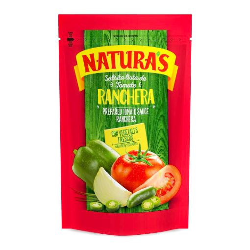 Imagen de SALSA NATURAS LISTA DE TOMATE RANCHERA 90 G