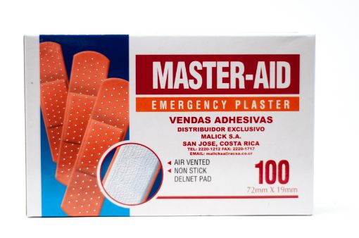 Imagen de CURITAS MASTER-AID 100 UND