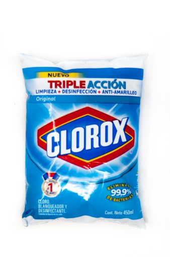 Imagen de CLORO CLOROX ORIGINAL 450 ml 