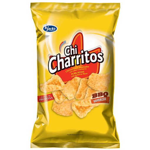 Imagen de CHICHARRONES AHUMADOS JACK'S CHICHARRITOS BBQ 75.00 G