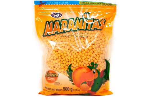 Imagen de CEREAL AZUCARADO JACKS NARANITAS SABOR NARANJA BOLSA 500 G