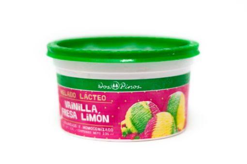 Imagen de HELADO DOS PINOS VAINILLA FRESA LIMON 131 g