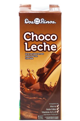 Imagen de LECHE DOS PINOS SEMIDESCREMADA SABORIZADA CHOCOLECHE 1000 ml 