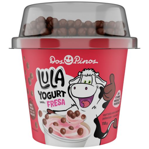 Imagen de YOGURT DOS PINOS  CON TOPPING DE ARROZ TOSTADO 120 G