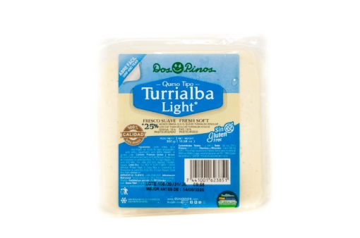 Imagen de QUESO FRESCO DOS PINOS LIGHT SIN GLUTEN 300.00 G