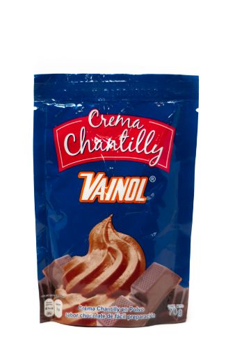 Imagen de CREMA CHANTILLY EN POLVO VAINOL ANCLA SABOR CHOCOLATE 70 G