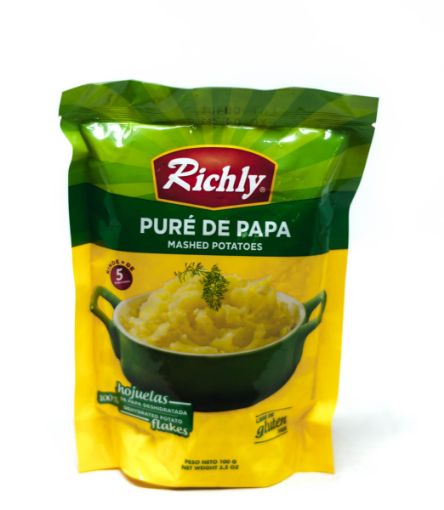 Imagen de PREMEZCLA PARA PURE DE PAPA RICHLY EN HOJUELAS 100 G