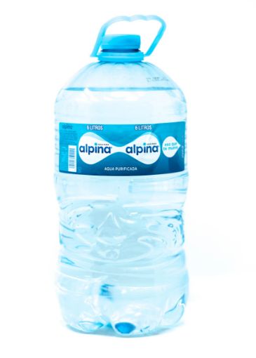 Imagen de AGUA ALPINA ENVASE CON AGARRADERA 6000 ML