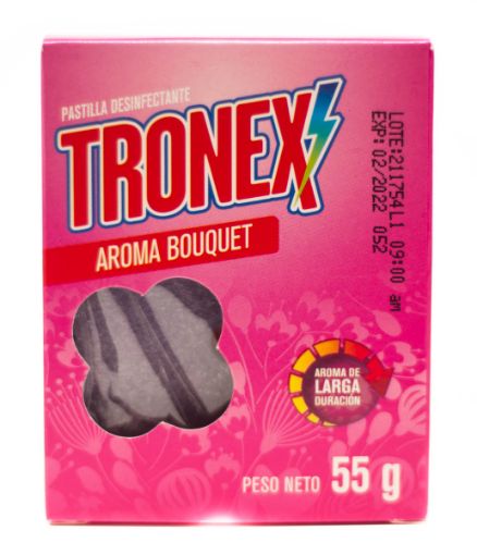 Imagen de PASTILLA DESINFECTANE TRONEX AROMA BOUQUET 55 G