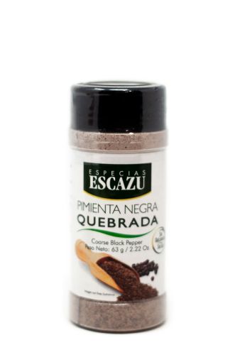 Imagen de PIMIENTA NEGRA MOLIDA ESCAZU EN FRASCO 63 G