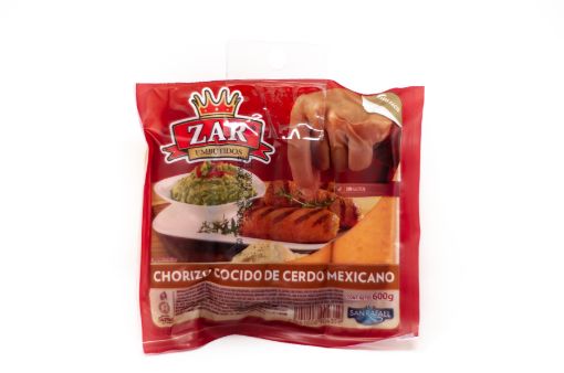 Imagen de CHORIZO ZAR PRECOCIDO ESTILO MEXICANO DE CERDO 600 G