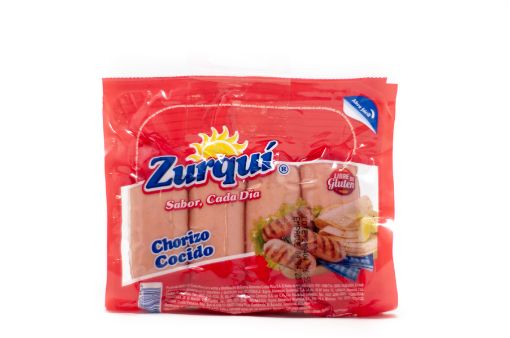 Imagen de CHORIZO ZURQUI PRECOCIDO 4 UND DE CERDO 200 G