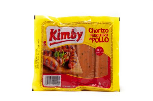 Imagen de CHORIZO KIMBY PRECOCIDO PARILLERO DE POLLO 360 G