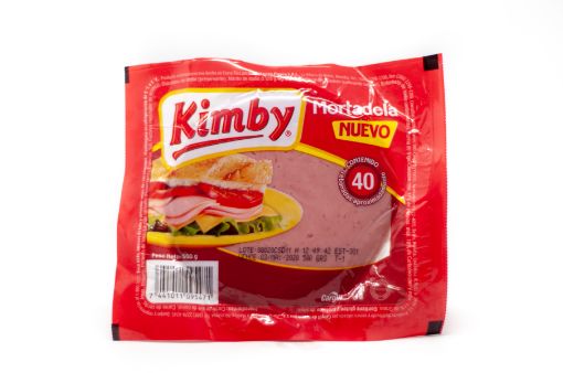 Imagen de MORTADELA KIMBY BOLOGNA DE CERDO 500 G