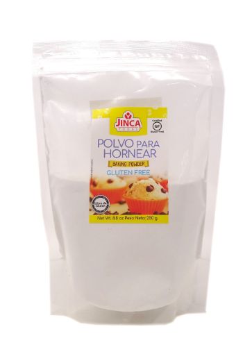 Imagen de POLVO PARA HORNEAR  JINCA FOODS SIN GLUTEN 250.00 G