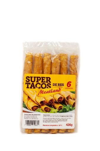 Imagen de SUPER TACOS MEETLAND RES 6 UND 426 g