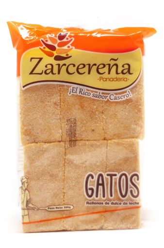 Imagen de PAN DULCE ZARCEREÑA GATO RELLENO DE DULCE DE LECHE 295.00 G