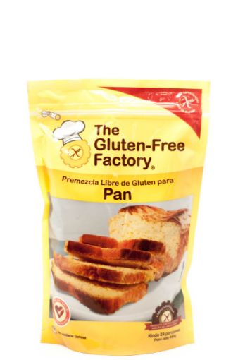 Imagen de PREMEZCLA  THE GLUTEN FREE FACTORY PARA PAN 460 G 1X15 