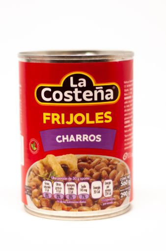 Imagen de FRIJOL LA COSTEÑA ENTERO CHARRO LATA 290 G