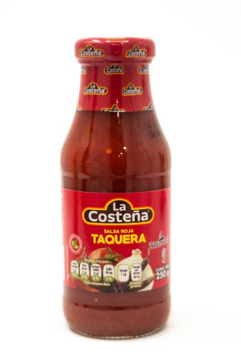 Imagen de SALSA TAQUERA LA COSTEÑA ROJA 250 G