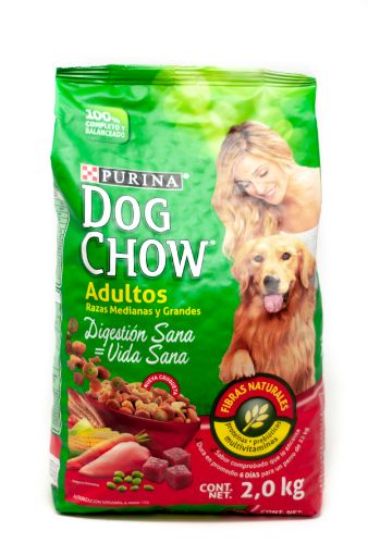 Imagen de ALIMENTO DOG CHOW PARA PERRO ADULTO RAZA GRANDE 2000.00 G