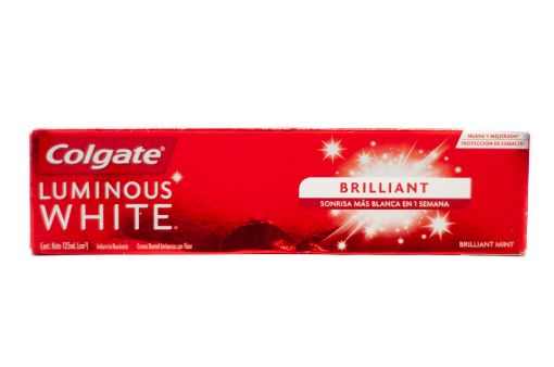 Imagen de CREMA DENTAL COLGATE LUMINOUS WHITE BRILLANT 125 ML