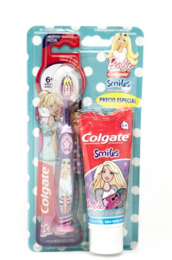 Imagen de OFERTA CREMA DENTAL COLGATE + CEPILLO SMILES  PREC ESP 100 g 