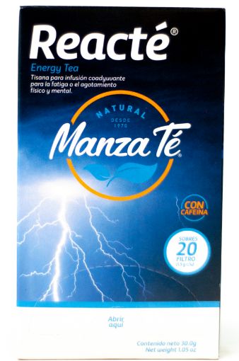 Imagen de TE  MANZA TE REACTE 20 UND  30 g 