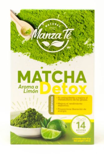 Imagen de TE  MANZA TE MATCHA DETOX LIMON 14 UND  42.00 g 