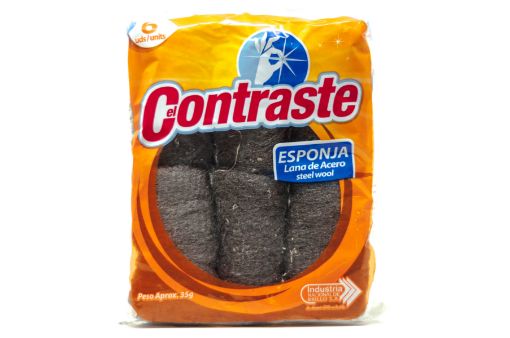 Imagen de ESPONJA CONTRASTE DE ACERO 36.00 G