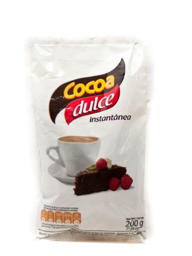 Imagen de MEZCLA COCOA DULCE EN POLVO PARA BEBIDA SABOR CHOCOLATE 200.00 g 