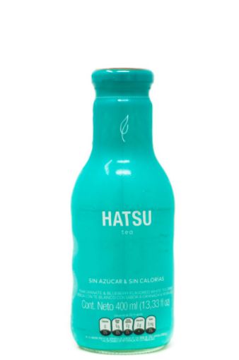 Imagen de BEBIDA HATSU CON TE BLANCO DE POMEGRANATE AZUL 400.00 ML