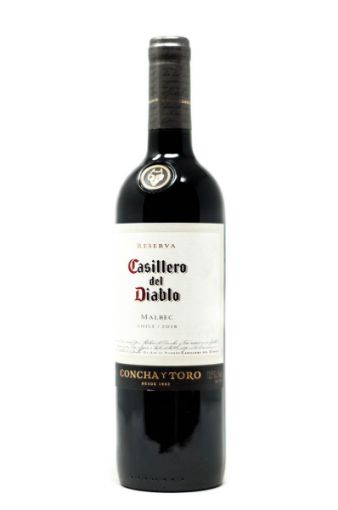 Imagen de VINO TINTO CASILLERO DEL DIABLO MALBEC 750 ML